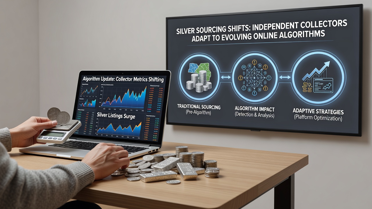 Silver Sourcing Shifts Among Independent Collectors Adapting to Evolving Online Platform Algorithms